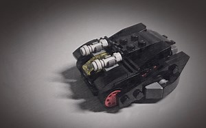 可以合体的蝙蝠侠战车？ 乐高堆砌包 30526 迷你终极蝙蝠侠战车 B模式