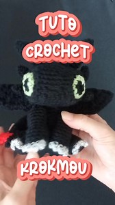Tutoriel complet : crocheter Krokmou étape par étape