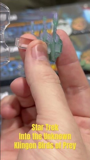 A close up look at the cloaked and regular versions of the Klingon Bird or Prey! #startrek #gaming