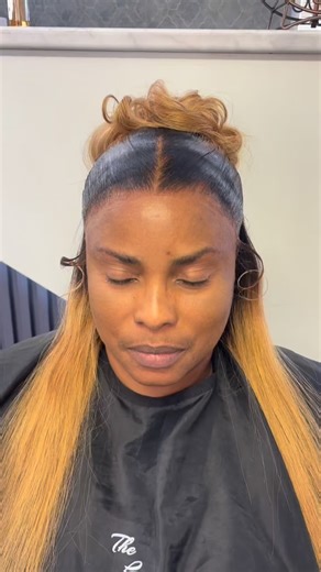 Half pony installation #beauty #hairstylist #installation #lashes #frontal #jumboknotlessbraids #bridahairstyle #bridalmakeup #navyhouse | TheLuxtreats Luxtreats