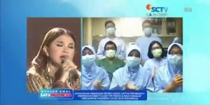 Ratusan Selebritis Meriahkan Konser Amal Satu Indonesia, dari Rossa hingga Iwan Fals | merdeka.com