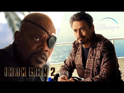 Iron-Man 2 | Tony Stark and Nick Fury Scene | Disney+ [2010]