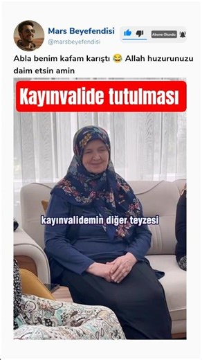 Kayınvalide dolu bir akraba ziyareti