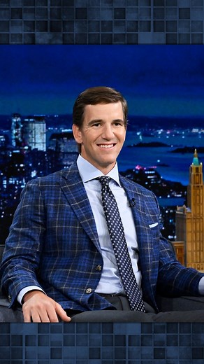 The Tonight Show | Eli Manning talks Season 2 of The Eli Manning Show. @nygiants #FallonTonight | Instagram