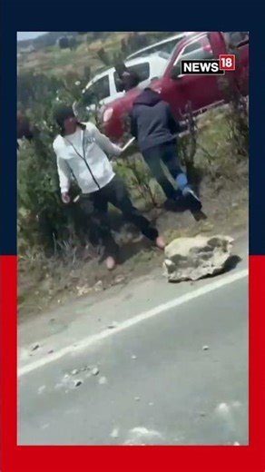 Ecuadorean President Daniel Noboa Escaped Injury After His Car Was Attacked By A Crowd Throwing Rock
