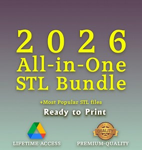 All in One STL Models 3D Print Collection Library | 3D Print Files Mega Pack –biggest Stls | 50  Categories of 3D Printable Models - Etsy