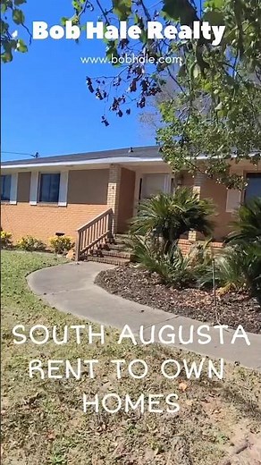 Living in Augusta Georgia | Bob Hale Realty largest selection of Augusta rent to own homes