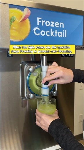 Running a Frozen Beverage Machine on Low- Mix