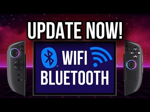 NEW WIFI AND BLUETOOTH DRIVERS FOR LEGION GO 2! (How to update) 