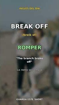 5 English words: Phrasal verbs with break | #Shorts