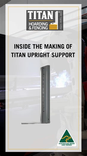 TITAN Hoarding Systems on Instagram: "Inside the making of the TITAN Structural Upright Receiver, the backbone of the TITAN Hoarding System. This component is precision cut, robot welded and engineered for Public Protection, delivering dependable structural performance across internal, external and wind rated applications. ✅DESIGNED IN AUSTRALIA. MANUFACTURED IN AUSTRALIA. ✅CRAFTED FOR COMPLIANCE. BUILT FOR SAFETY. ✅PRECISION CUT. ROBOT WELDED. ✅ENGINEER CERTIFIED PUBLIC PROTECTION™. Protect you