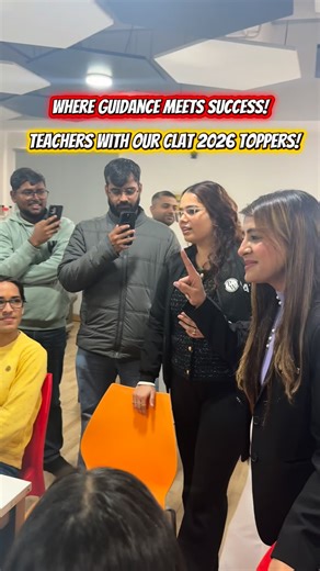 PW CLAT on Instagram: "A proud meeting of mentors and CLAT achievers 🏆"