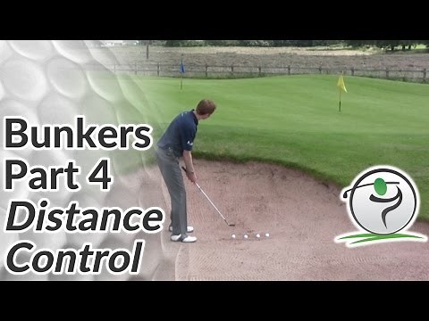 Golf Bunker Shot - How to Control the Distance of your Bunker Shots