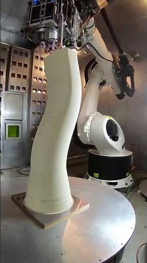 Electroimpact's industrial true 6-axis continuous fiber reinforced 3D printer