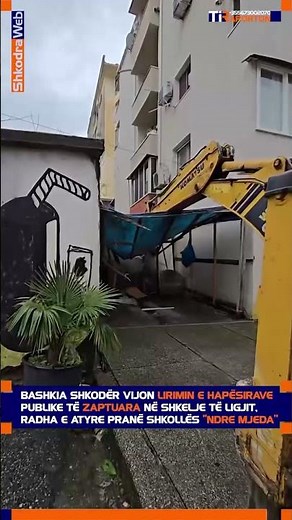 ShkodraWeb | Vijon lirimi i hapësirave publike në Shkodër, në fokus shkolla "Ndre Mjeda"