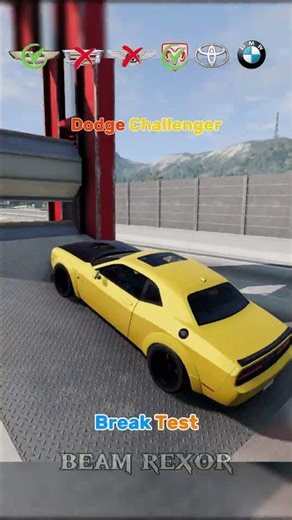 High-Speed Brake Test Comparison | Which Car Wins? #beamngdrive #beamng