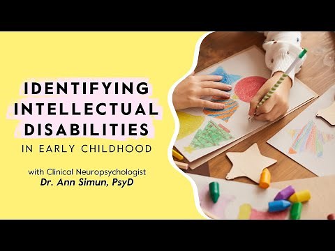 Identifying Intellectual Disabilities in Early Childhood