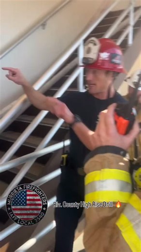 Riverside County High Rise Fire Drill this week 🔥 | Murrieta Firefighters - IAFF Local 3540