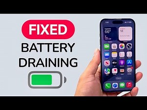 How To Fix iPhone Battery Draining Fast