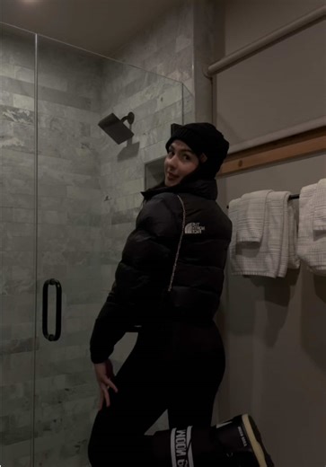 Stylish Winter OOTD with Moon Boots