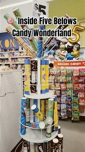 🍭 Inside Five Below's Candy Wonderland