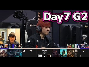 [Amazing Match] GAM vs TES | Day 7 G2 | World Championship 2022 Group Stage Japanese Commentary