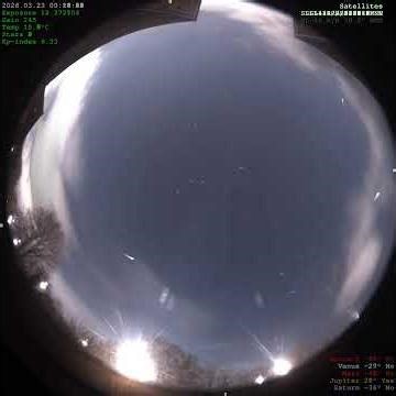 2026-03-22 Star Trail Timelapse | Night Sky Light Painting | 4K