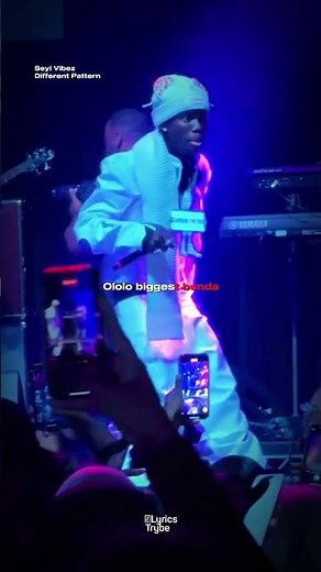 Seyi Vibez - Different Pattern (Lyrics)