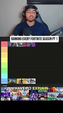 Ranking EVERY Fortnite Season From WORST To BEST 🏆 (Tier List)
