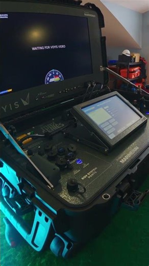 The underwater world is controlled from the surface #rov #topside #computer #ocean #innovation
