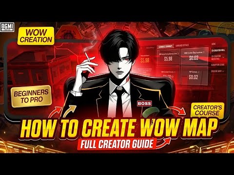 HOW TO CREATE WOW MAPS | BEGINNER TO PRO SERIES | (CLASS 1)