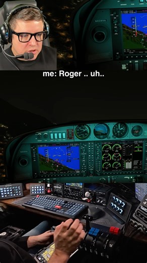 I Got BUSTED by PilotEdge ATC 😂 (study your charts) #shorts