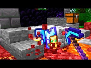 Minecraft UHC but every drop is random.. and blessed.