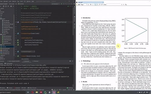 在pycharm中编译Latex