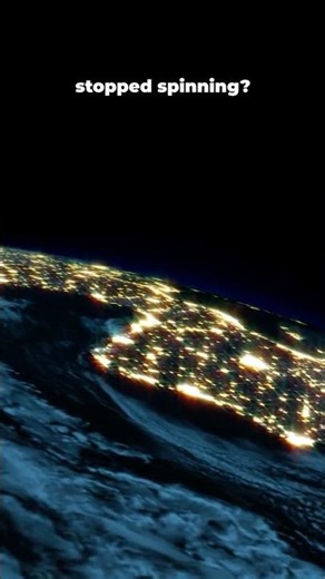 You'd be instantly DELETED if the Earth STOPPED spinning. #sciencefacts #physicsconcept