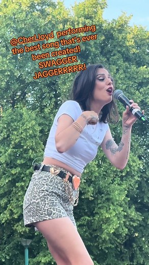 Cher Lloyd performing SWAGGER JAGGER 2025!!!!! She’s an icon, she’s the moment, she’s just everything! #cherlloyd @CherLloyd