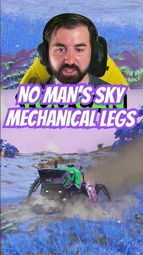 No Man’s Sky Expedition 21 Remnant Colossus Mechanical Legs & Flatbed Upgrade #shorts #nomanssky