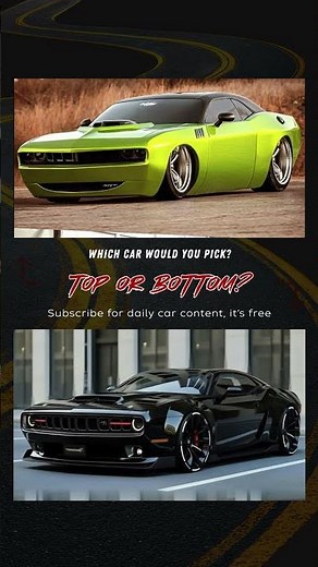 Tap for Details - Modern Challenger ’Cuda vs 2026 Barracuda