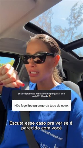 Dra Carolina Takahashi | Cirurgiã Plástica on Instagram: "Concorda comigo? Aproveitando eu também já respondi a pergunta: “Já tentei fazer de tudo pra emagrecer e não consegui. Posso operar mesmo assim?” Tem alguma dúvida sobre esse tema? Me manda nos comentários que vou responder todas as perguntas 🥰 ____________________________________ Dra Carolina Takahashi Cirurgiã Plástica membro da SBCP CRM/RJ 52 0108632-4. CRM/SP 249505 RQE 33556 📍TK estética e saúde Niterói: Rua Gavião Peixoto, 70. S