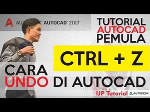 CARA UNDO DI AUTOCAD