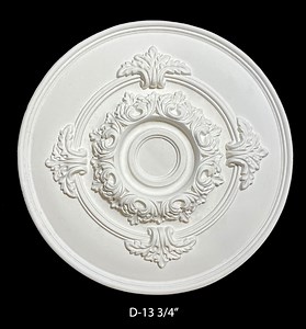 Plaster Ceiling Medallion 13 3/4 -inch Diameter - Architectural Ornamentation for Home Décor - Etsy Canada