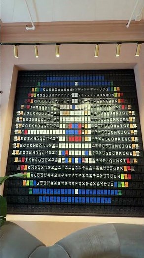 Fun exhibit at the World's Largest Nespresso Flagship Store Boutique in NYC