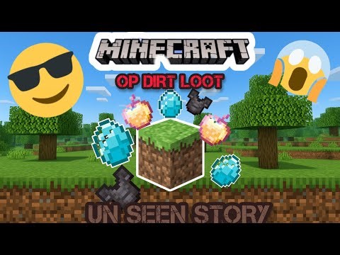 "😂 Minecraft But DIRT 🟫 Helped Me Beat the 🐉 Ender Dragon!"