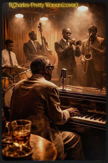 Classic song, legendary voice — R. Charles covers Oh, Pretty Woman