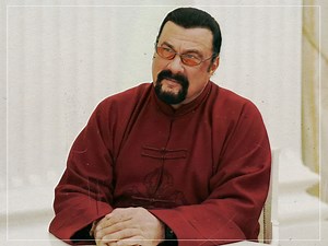 Steven Seagal on his “special film” that saw the future