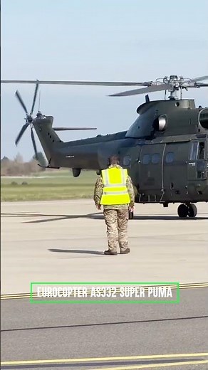 Eurocopter AS332 Super Puma in Action