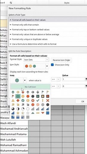 tips keren ! menggunakan icon checklist/centang di excel #learnexcel #excel #belajarexcel