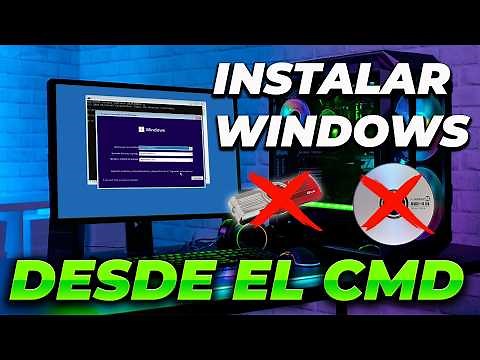 ✅ INSTALAR WINDOWS SIN USB - NI DVD - (truco CMD)