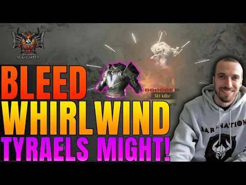 Tyrael's Might Whirlwind Barbarian Build Breakdown - Diablo 4 Season 12!