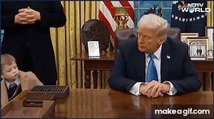 'Shush Your Mouth!': Elon Musk's Son's Viral Moment With Donald Trump on Make a GIF